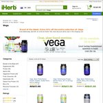 20% Discount on Oral Care & Vega Vegan and Glutenfree Sports Formulas and Superfoods @ iHerb.com