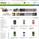 [iHerb] 15% off Sports Nutrition Category - Free Shipping over AUD $56