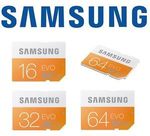 Samsung EVO SD Cards 16GB/$7.96 32GB/$10.36 64GB/$19.96 Delivered @ PC Byte eBay
