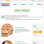 17% off Online Orders (+ Delivery) @ Krispy Kreme