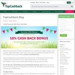 TopCashBack 10% Increase in Cashback for 24hrs Only E.G. AliExpress 7.7% (Normally 7%)