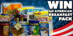 Win an American Breakfast Pack (Valued at $150) from USA Foods