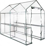 Greenhouse with Transparent PVC Cover - 1.9m X 1.2m $59 with Free Shipping @ Point Cook Shop