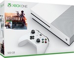 Xbox One S 500GB + Battlefield 1 in White or Storm Grey $379.05 Delivered @ Microsoft Store Preorder White 21/10 Storm Grey 1/11