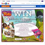 Win a Trolls VIP Experience for a Family of 4 at Dreamworld from Toys 'R' Us