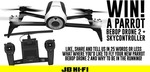 Win a Parrot Bebop Drone 2 with Skycontroller Worth $999 from JB Hi-Fi