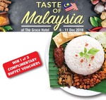 Win 1 of 3 Double Passes to a 'Taste of Malaysia' Lunch Buffet in Sydney from AYAM