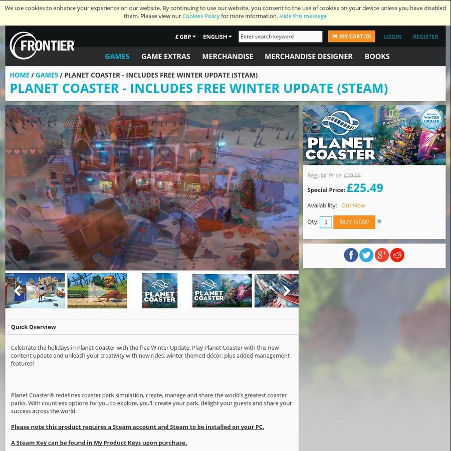 planet coaster steam key free online