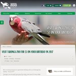 Taronga Zoo Sydney $1.00 Admission on Your Birthday During 2017