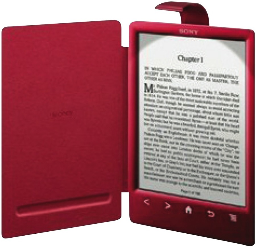 Sony eReader Cover with Light for T3 Red (PRSACL30R) 4 The Good Guys