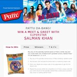 Win 1 of 2 Trips to Sydney or Melbourne to Meet Bollywood Actor Salman Khan or Tix to See Da-Bang [Purchase Pattu Lentils]