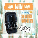 Win a Safety First Sentry Booster Seat worth $399.95 from BabyCo