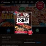 [Heidelberg VIC] Domino's 40% off Menu Priced Pizzas (Excludes Value Range)