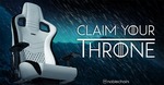 Win a Noblechairs EPIC Series White/Black Gaming Chair Worth $498 from Noblechairs