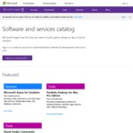 Microsoft Imagine (Dreamspark) for Students - Free & Complete Microsoft Catalog with valid Education Email & Education Provider