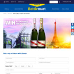 Win a Trip to France Worth $18,000 [Purchase Any 750ml Bottle of Mumm Champagne from Bottlemart or Sip'n'Save + 25wol]