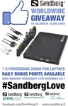 Win a Sandberg PowerBank 20000 For Laptop Worth $166.99 from Sandberg