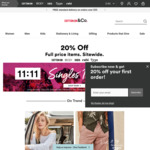 Cotton On 20% off Full Priced Items 11.11 Singles Day Sale