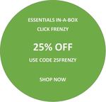 25% off Essentials in a Box (Essential Oils and Diffusers) for Click Frenzy