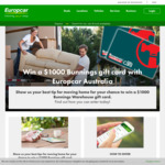 Win a $1,000 Bunnings Voucher from Europcar [Age 24+]