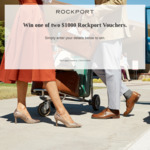 Win 1 of 2 $1,000 Vouchers from Rockport Australia