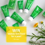 Win 1 of 5 Skin Food for a Year Packs from Weleda
