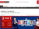 Melbourne - 2 for 1 A Reserve Tickets to Hairspray The Musical