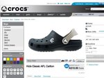 AFL Style Crocs for Kids - $19.99, Normally $49.99 - but $15 Delivery (Waived if >4 Pairs?)