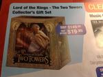 Civic Video - LOTR: Two Towers Collectors DVD Gift Set with Golum statue $19.95