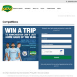 Win a Trip to Manchester City's Last Home Game for 2 from Team Kicks
