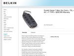 Belkin PureAV 7way Surge Protector 50% off, Now Only $84.50