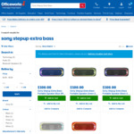Sony SRS-XB30 $108 (RRP $229) | Sony SRS-XB40 $158 (RRP $299) Delivered @ Officeworks