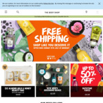 Free Shipping All Weekend @ The Body Shop