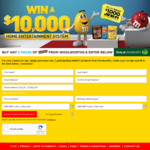 Win a $10,000 or 1 of 14 $1,000 JB Hi-Fi Gift Cards from Mars [Purchase M&M's]