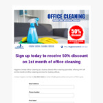 [NSW] 50% Discount on 1st Month of Office Cleaning Service @ Hygiene Central Office Cleaning, Sydney