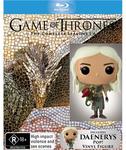 Game Of Thrones - Season 1-6 Blu-Ray (Limited Edition, Bonus Pop Vinyl Figure) $78.30 + Delivery @ JB Hi-Fi (Online Only)