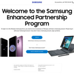 [Pre-Order] 40% off New Samsung Galaxy Watch for Enhanced Partnership Program Customers $299 - $389.40 (Work Email Required)