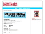 $3 for Your First 3 Issues "Men's Health" Subscription
