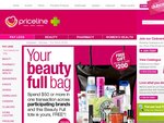 FREE gift valued at over $200 when spending $50 on participating brands - Priceline
