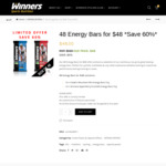 48x Energy Bars for $48 @ Winners Sport Nutrition