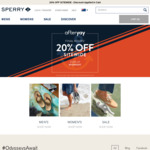 20% off Sitewide @ Sperry