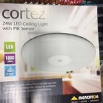 [VIC] Cortez 24w LED Ceiling Light w/ PIR $10 @ Bunnings Moorabbin
