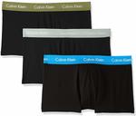Calvin Klein Men's Trunks (3 Pack) Black/Olivine/Skyview/Medium Grey $19 + Delivery (Free with Prime/ $49 Spend) @ Amazon AU