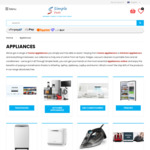Get up to 40% off and Free Shipping Australia-Wide on 95% of The Products in Our Appliances Category