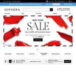 Additional 10% off Mid-Year Sale for in-App Purchases + Free Shipping over $55 @ Sephora Australia
