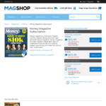 Money Magazine Print Subscription $54.99/11 Issues ($5 Each) Delivered @ Magshop