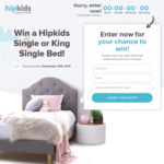 Win a Single or King Single Bed Worth $629.95 from Hipkids