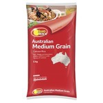 SunRice Medium Grain Rice 5kg $8 @ Coles