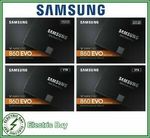 Samsung 860 EVO 500GB 2.5" SATA III $104 Delivered @ shallothead eBay