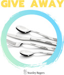 Win a Stanley Rogers Madrid Floral 32-Piece Cutlery Set from Mega Boutique